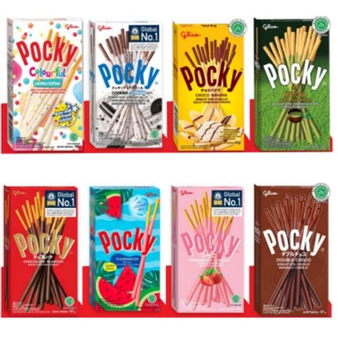 Jual Glico Pocky All Varian Stick Biscuit Shopee Indonesia