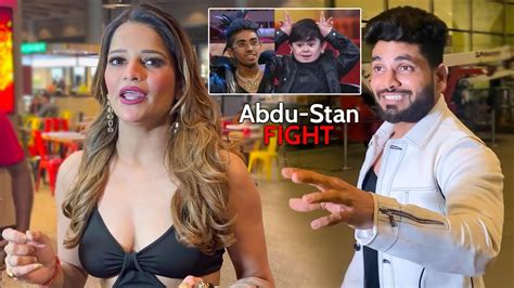 Archana Gautam Reaction On MC STAN Abdu Rozik Fight Shiv Thakare