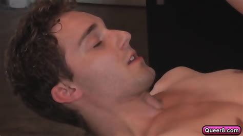 Brad Takes His Rock Hard Cock And Rams It In Deep In His Tight Ass