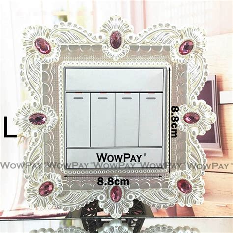 Jual Wowpay Wall Sticker Dinding D Frame Bingkai Saklar Switch