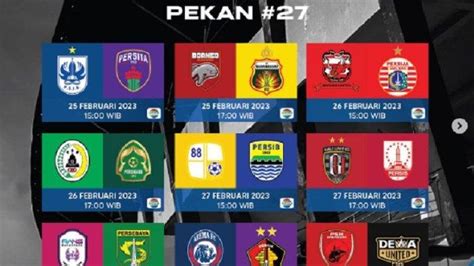 Jadwal Siaran Liga Dan Jam Tayang Pekan Live Indosiar Mu Vs