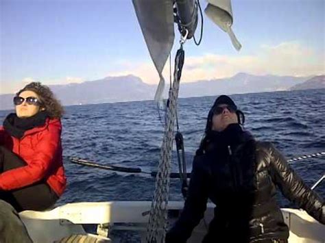 Nord Est Vela Domenica 26 Gennaio 2014 Lago Di Garda YouTube