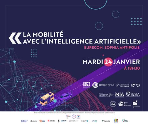 Conf Rence La Mobilit Avec L Intelligence Artificielle Janvier