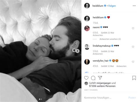 Heidi Klum Ihre Tochter Leni 16 Knutscht Auf Instagram