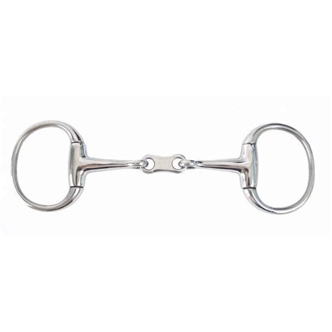 Mors Olive Creux Double Brisure T De T Pour Cheval