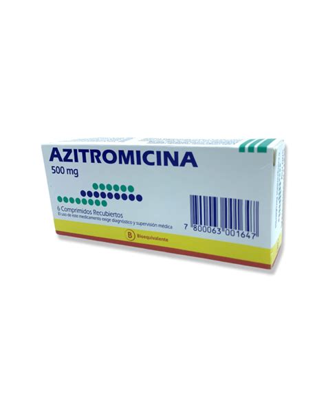 Azitromicina Mg Comprimidos Recubiertos Surfarma