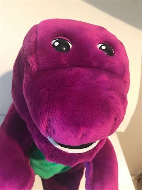 Vintage 1997 Actimates Barney Plush Microsoft Talking Singing