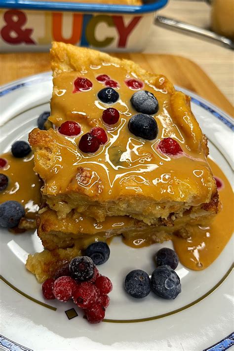 Italian Bread Pudding With Vanilla Infused Sauce Cooking Frog