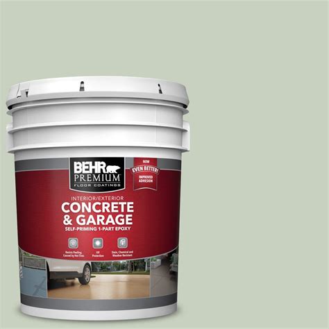 BEHR PREMIUM 5 gal. #PPF-25 Terrace View 1-Part Epoxy Satin Interior ...