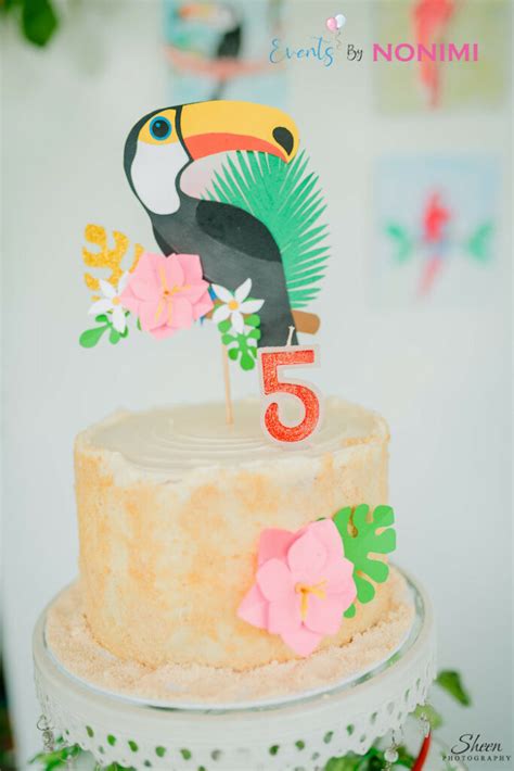 Kara S Party Ideas Tropical Birds Paradise Party Kara S Party Ideas