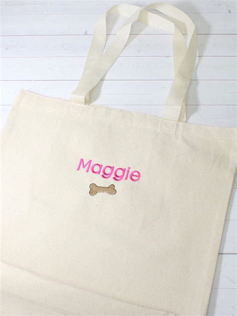 Personalized Tote Bag Monogrammed Bag Bridesmaid Gift | Etsy