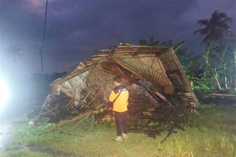 4 Rumah Di Jember Rusak Tertimpa Pohon Tumbang JPNN Jatim