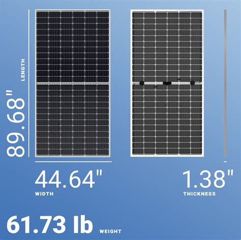 Axitec 550W Solar Panel 144 Cell Bifacial AXIpremium XXL HC AC 550MBT