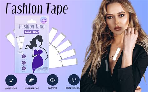 Fashion Tape, 120 PCS Double Sided Tape for Clothes and Dress, Day ...