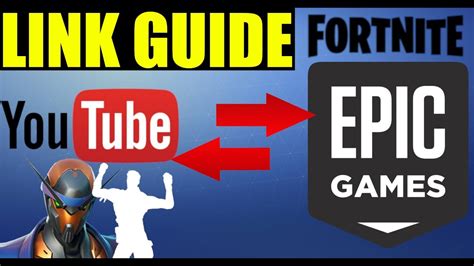 How To Link Your Youtube Channel To Epic Games Youtube Pack YouTube