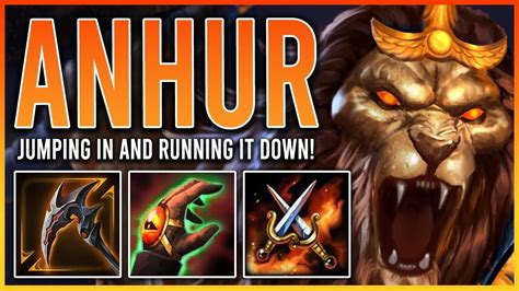 Anhur Is So Much Fun Adc Grandmasters Ranked Conquest Season 9 Smite Smiteseason9 Youtube