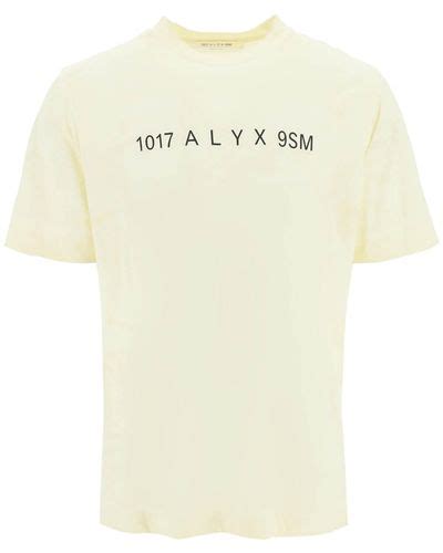 Natural 1017 Alyx 9sm T Shirts For Men Lyst