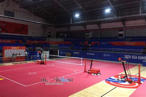 Gambar Lapangan Sepak Takraw Beserta Ukurannya Dan Keterangannya Info