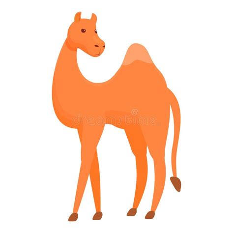 Cute Camel Icon Cartoon Style Stock Vector Illustration Of Cute