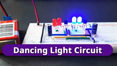 Astable Multivibrator Dancing Led Using Transistor Eleobo