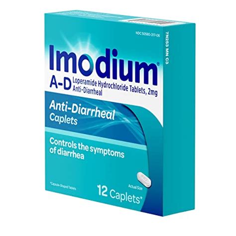 Imodium Ad Diarrhea Relief Caplets With Loperamide Hydrochloride