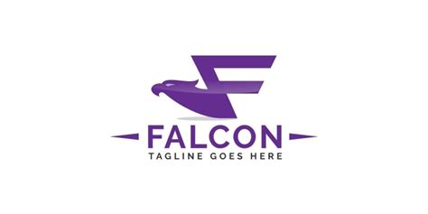 Letter F Falcon Logo Design By ZeroArt Codester