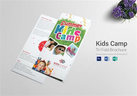 Single Fold Brochure Template