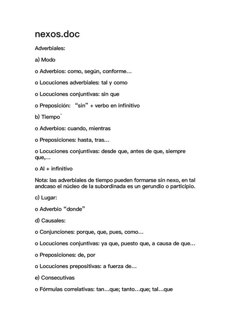 Análisis De Oraciones Simples Y Compuestas Apuntes De Lengua Y Literatura Docsity