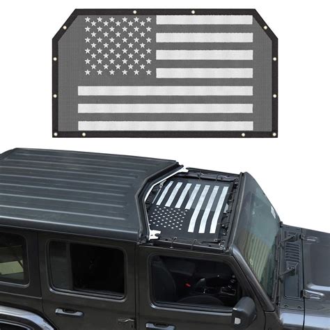 Snapklik American Flag Sun Shade Mesh Bikini Top Sunshade UV