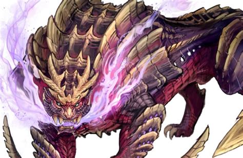 New Monster Hunter Rise Concept Art Shows Off Flagship Monster