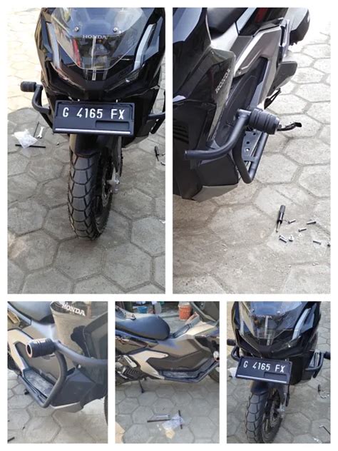 Crasbar Honda Adv New Pengaman Body Honda Adv New Plus Jalu