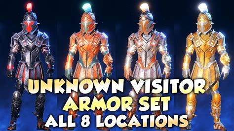 Immortals Fenyx Rising Complete Unknown Visitor Armor Set 4 Armors 4