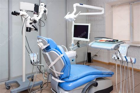 Oficina De Dentistas Gabinete Dental Moderno Instrumentos Y