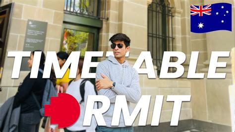 Rmit University Timetable And Preferences International Students