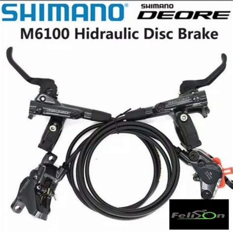 Jual Rem Hidrolik Brake Set Hidrolik SEPEDA Shimano Deore M6100 2