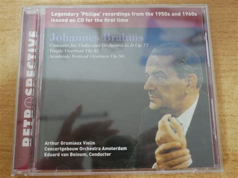 CDk 4058 Concertgebouw Orchestra Eduard Van Beinum Arthur Grumiaux