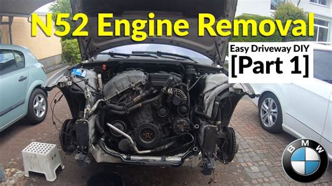 How To Remove Swap An N52 Engine From A Bmw E90 E92 In Your Driveway