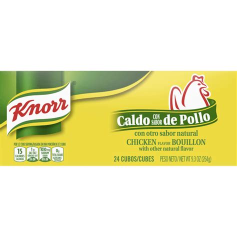 Knorr Cube Bouillon Chicken Hispanic Foodtown