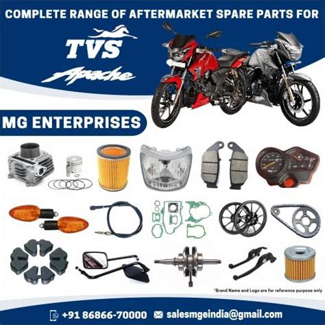 Tvs Apache Motorycle Spare Parts Exporterwholesalermanufacturer From