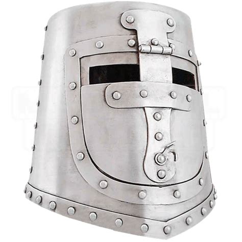 Knights Templar Helm - ED2504 by Medieval Armour, Leather Armour, Steel Armour, Chainmail Armour ...