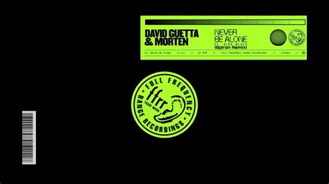 David Guetta X MORTEN Never Be Alone Feat Aloe Blacc Spiron Remix