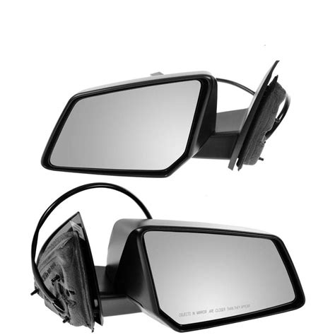 Geelife Mirror Power Textured Black Left Right Pair For Acadia Limited