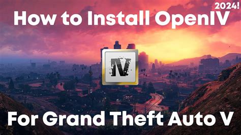 How To Install OpenIV GTAV 2024 Gtav Fivem YouTube