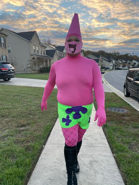Patrick Cosplay Halloween Costume | Meme costume ideas