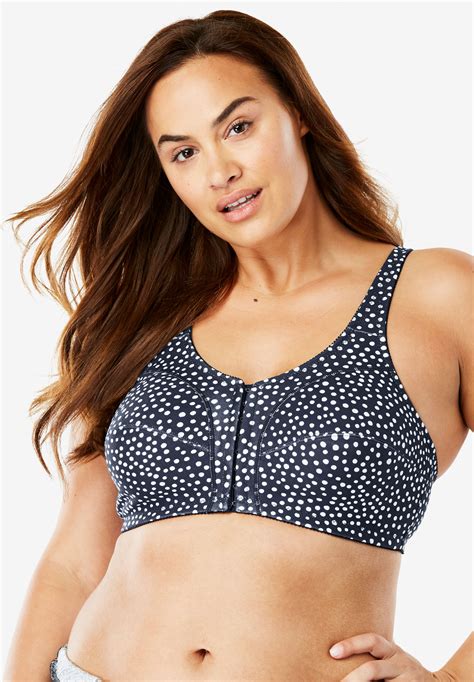 Cotton Everyday Wireless Leisure Bra By Comfort Choice Plus Size