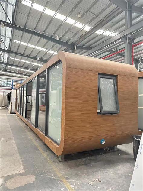 Economic Two Story Movable Prefab Prefabricated Capsule Hotel Apple