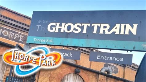 Ghost Train At Thorpe Park NEW For 2023 NOW OPEN YouTube