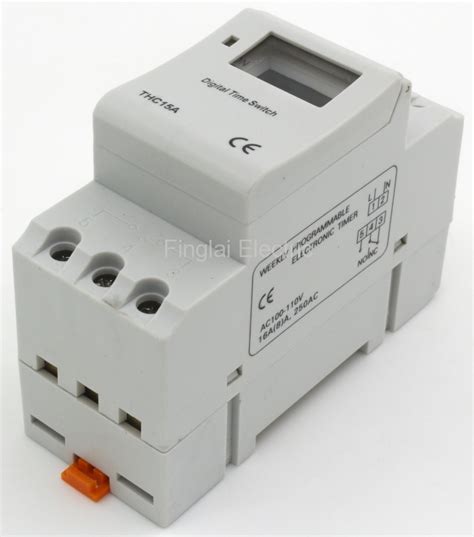 Thc A Ac V A Digital Time Switch Weekly Programmable Electronic Timer