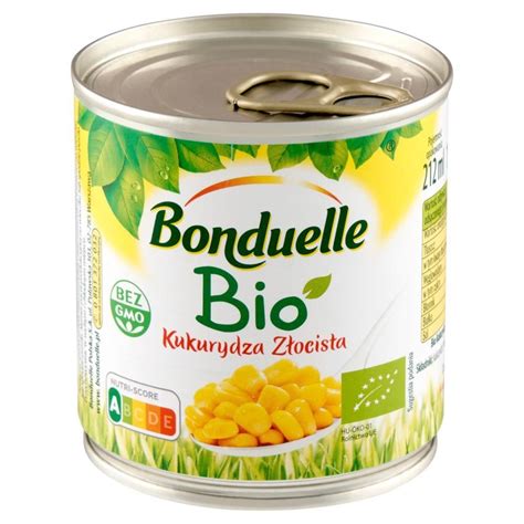 Bonduelle Bio Kukurydza Złocista 150 g Zakupy online z dostawą do