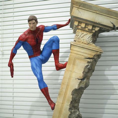 Spiderman Modelo 3D Listo Para Imprimir